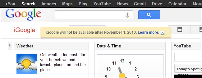 6 Alternatives to iGoogle for a Personalized Homepage