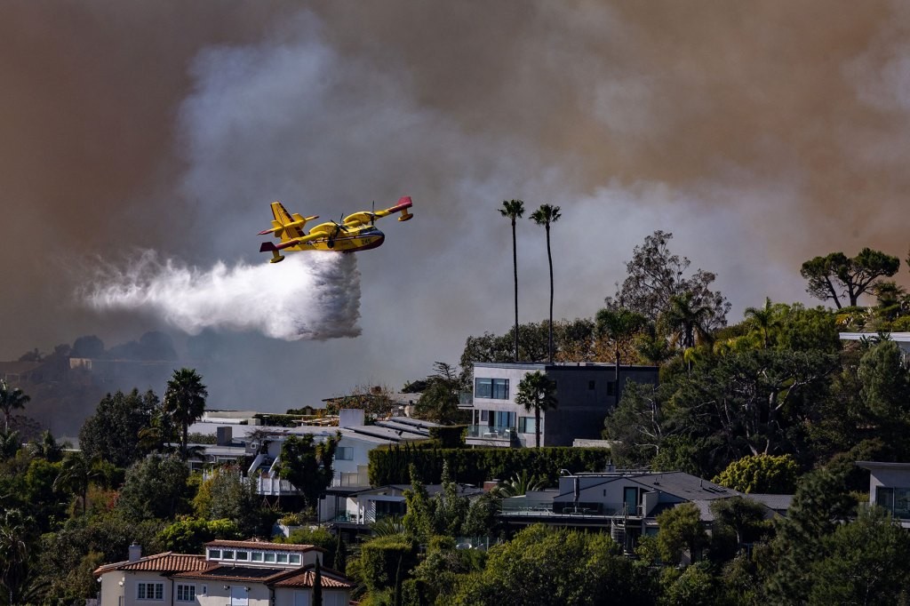 Drone Strikes Firefighting Plane in LA - Incident Report