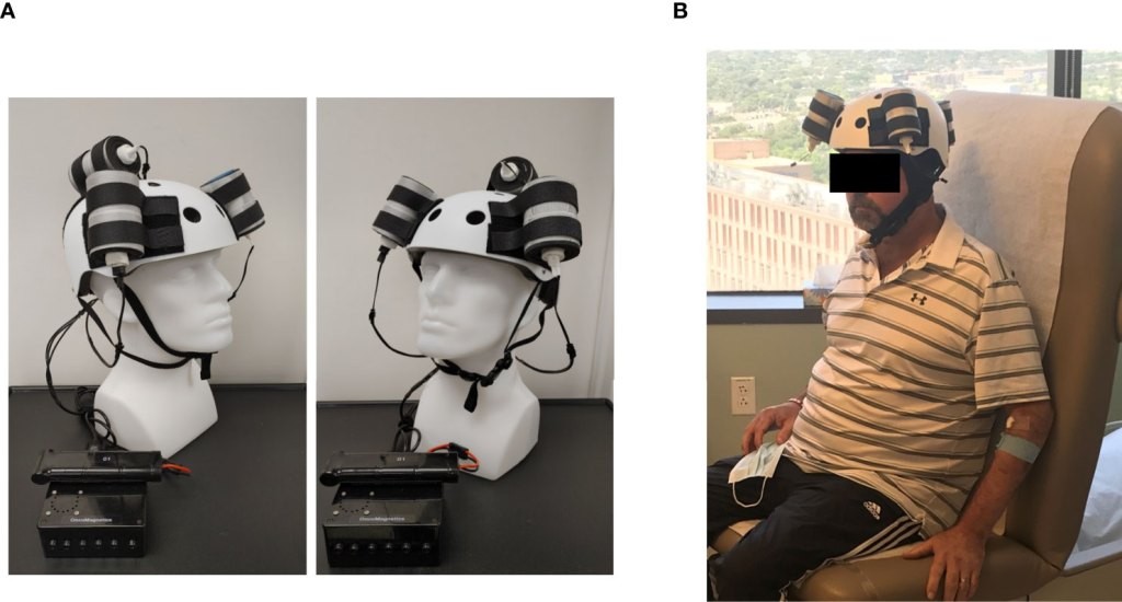 Magnetic Helmet Shrinks Tumor in First Human Test