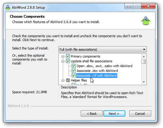 AbiWord - Free Word Processor