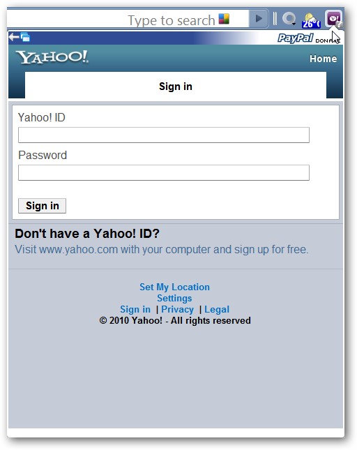 Yahoo Email in Chrome - Access Your Account