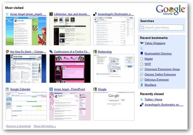 New Chrome New Tab: Activate the Redesigned Interface
