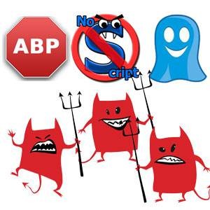 AdBlock, NoScript & Ghostery: Why These Tools Hurt Websites