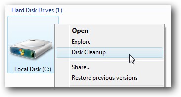 Add Disk Cleanup to Right-Click Menu - Windows Guide