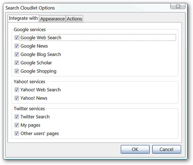 Search Cloudlet - Add Variety to Your Searches
