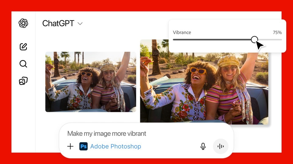 Adobe Photoshop, Express & Acrobat Now in ChatGPT - AI Integration