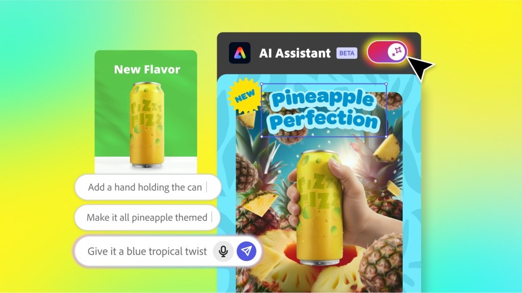 Adobe Launches AI Assistants for Express & Photoshop