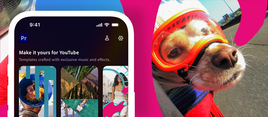 Adobe Premiere Mobile Hub for YouTube Shorts - New Features