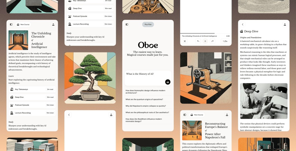 Oboe: AI-Powered Music Learning App by Anchor Founders