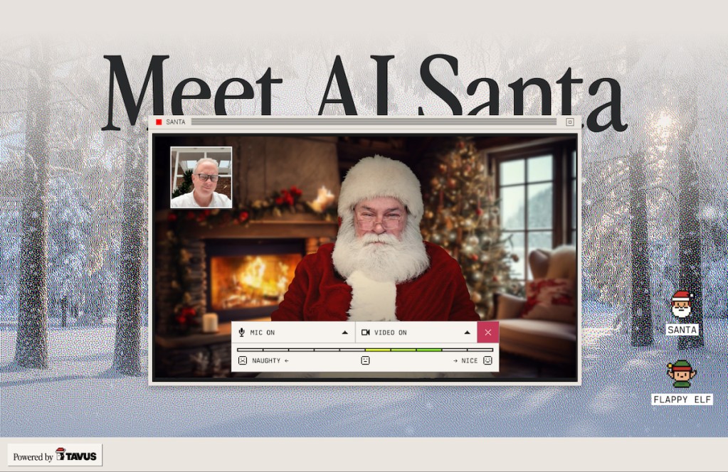 AI Santa: Users Spend Hours Chatting with Tavus' AI