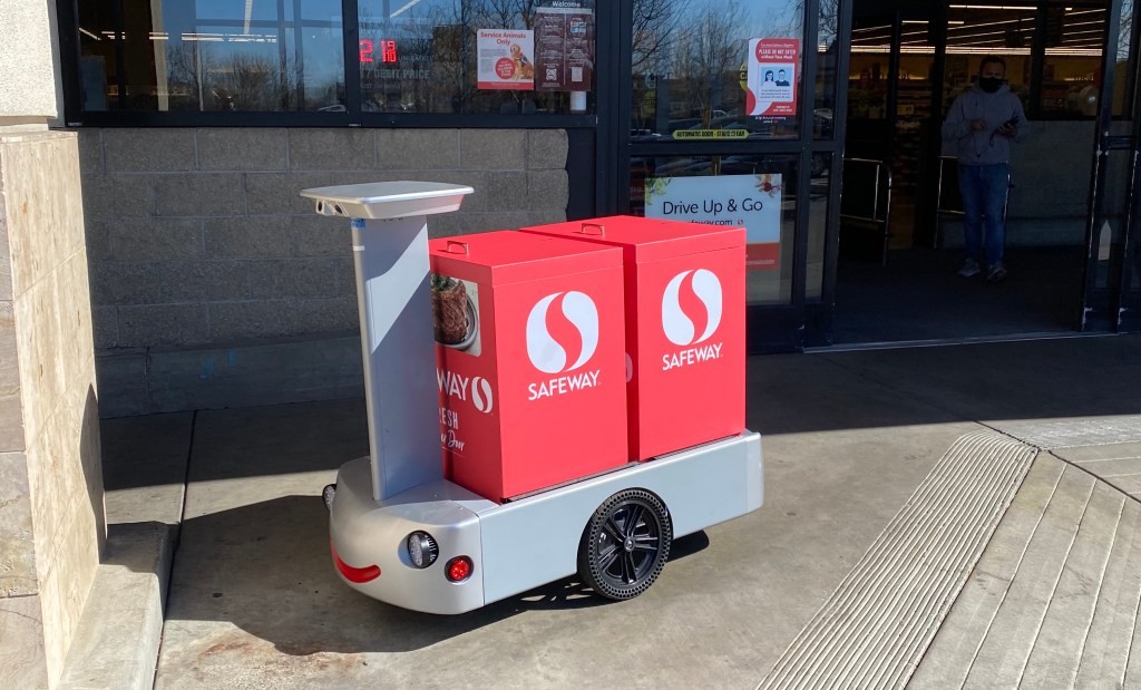 Albertsons Partners with Tortoise for Grocery Delivery Robots