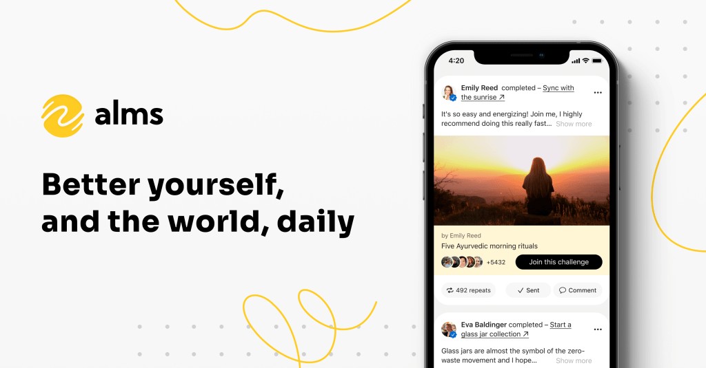 alms - Social App for Real-World Impact