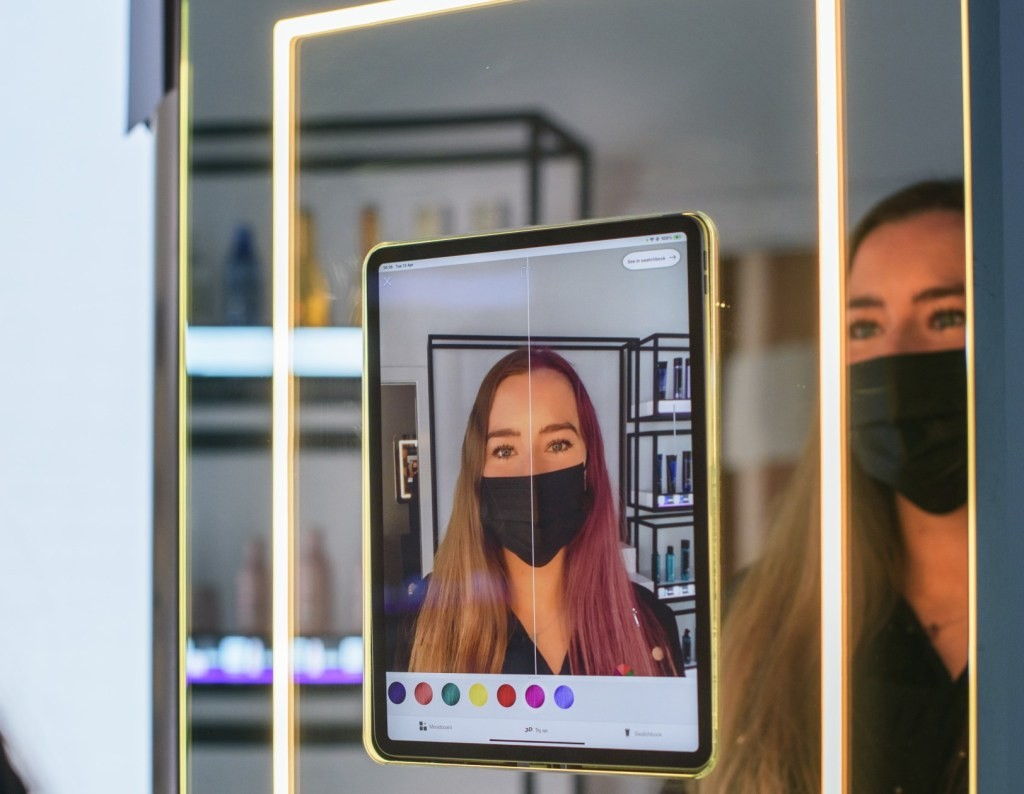 Amazon Opens London Hair Salon to Test AR Technology
