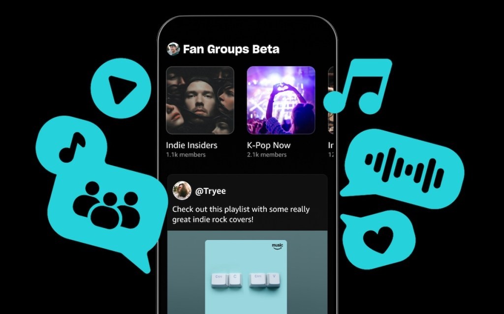 Amazon Music Canada: Chat & Stream with Friends