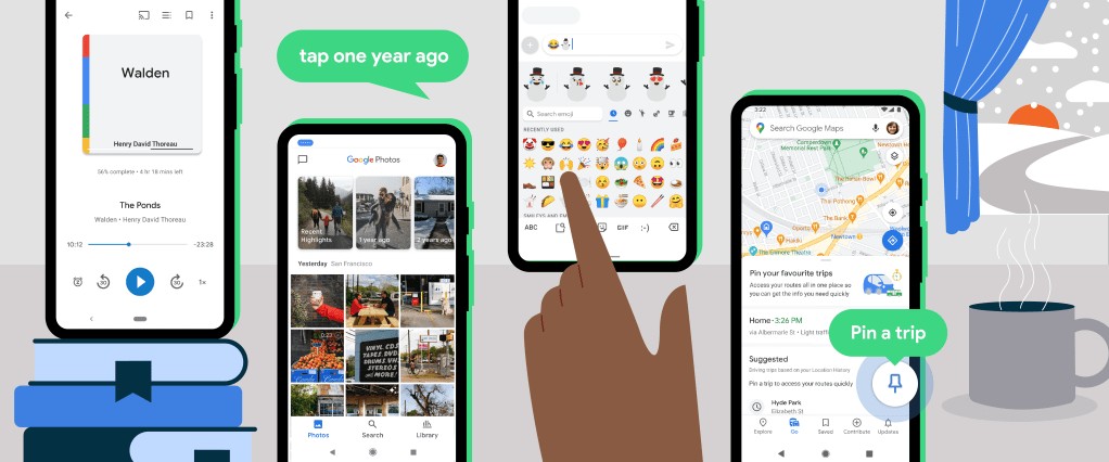 Android Winter Update: New Features for Gboard, Maps & More