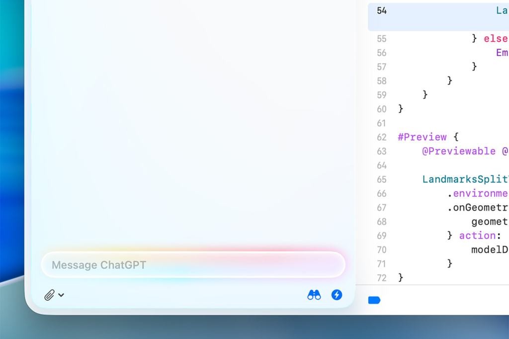 Apple Integrates ChatGPT & AI Models into Xcode