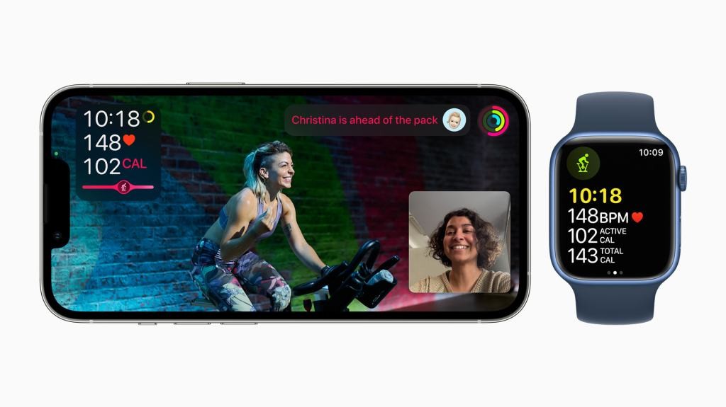 Apple Fitness+ Launches Group Workouts with SharePlay