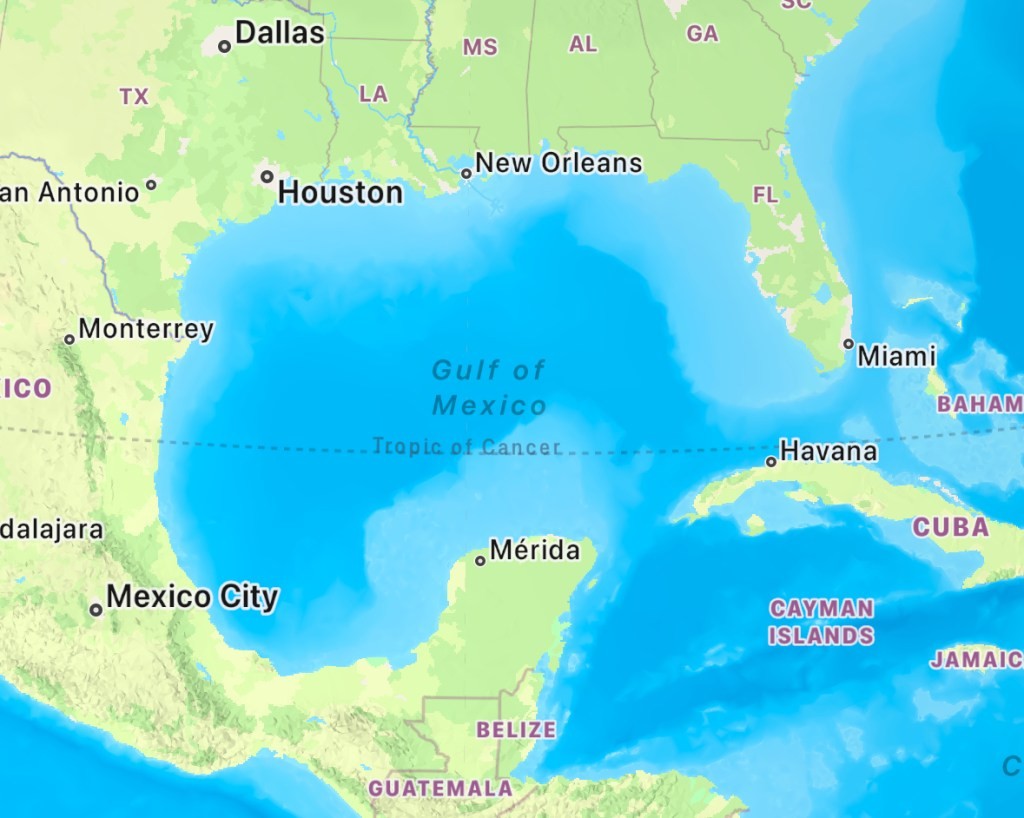 Apple Maps to Label Gulf of America - Following Google's Lead