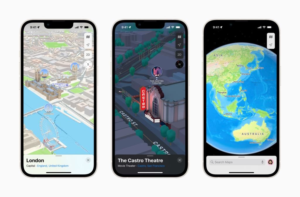 Apple Maps 3D View Now Available in London, LA, NYC & San Francisco