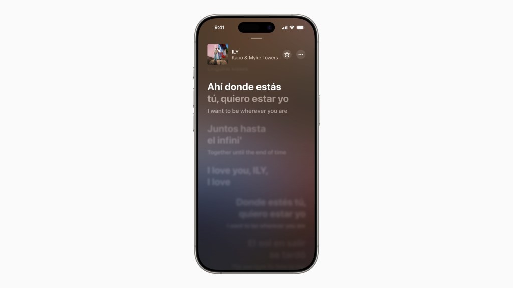 Apple Music Adds Lyrics Translation & Pronunciation - iOS 26