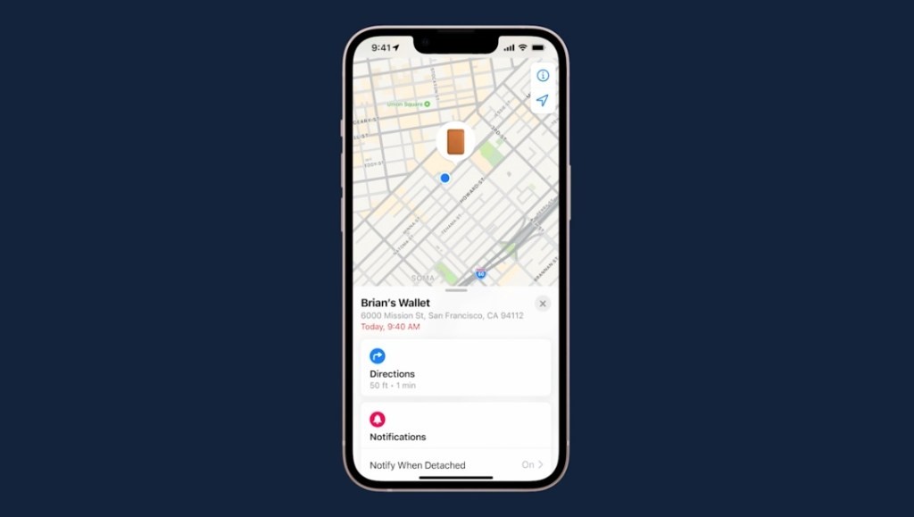 Apple MagSafe Wallet with Find My - Lost Wallet Solution