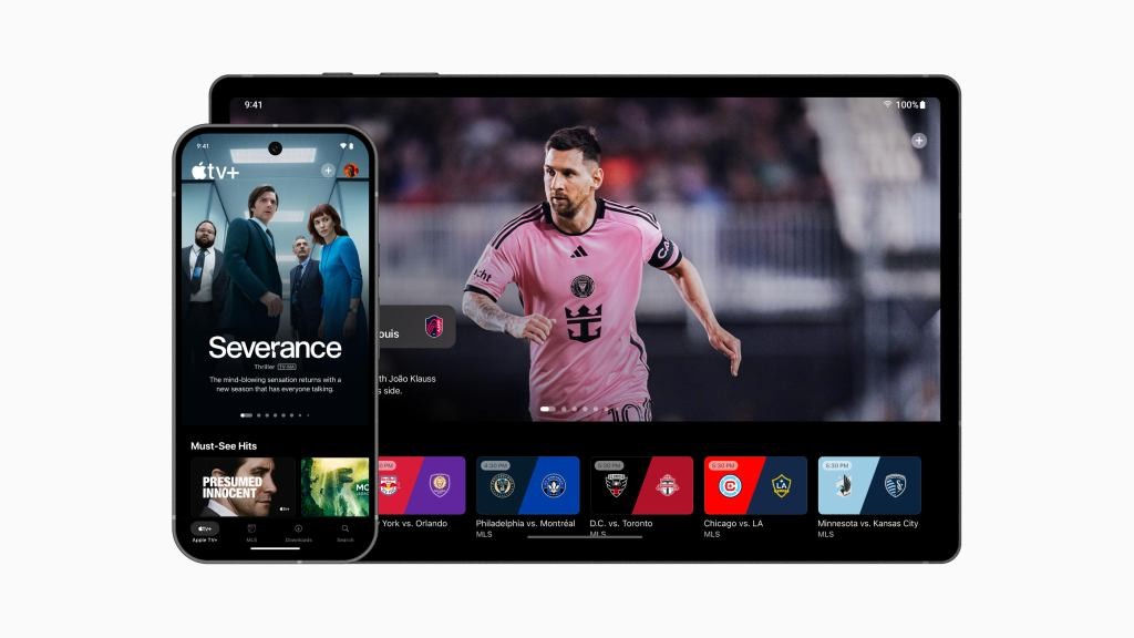 Apple TV App, TV+ & MLS Season Pass Now on Android