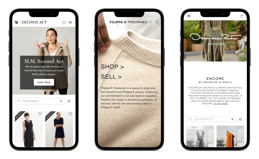 Clothing Brands Take Control of Secondhand Sales - Archive