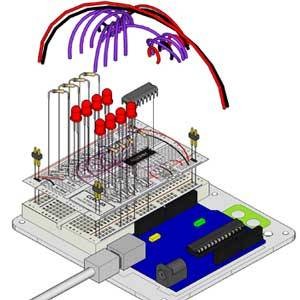 Arduino Programming: Controlling LEDs with Shift Registers