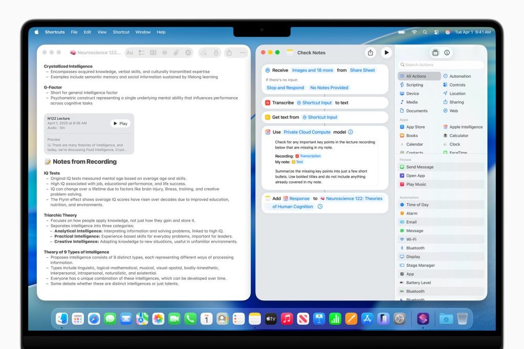 Apple Announces AI-Powered Shortcuts App at WWDC 2025