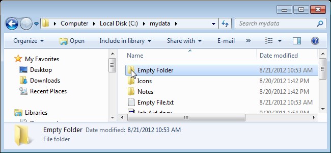 Automatically Clean Empty Files and Folders