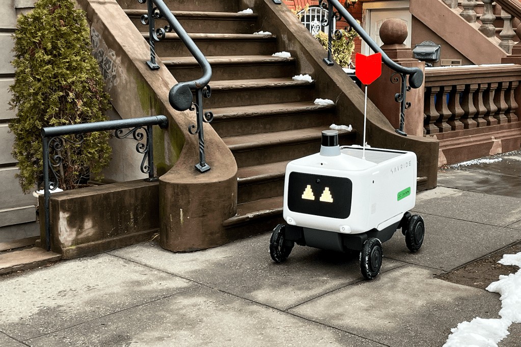 Avride Launches Sidewalk Delivery Bots on Uber Eats in Jersey City