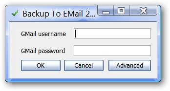 Backup Files to Gmail - Backup To EMail
