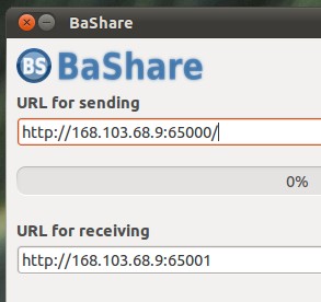 BaShare: Easy File Transfers for Friends on Linux