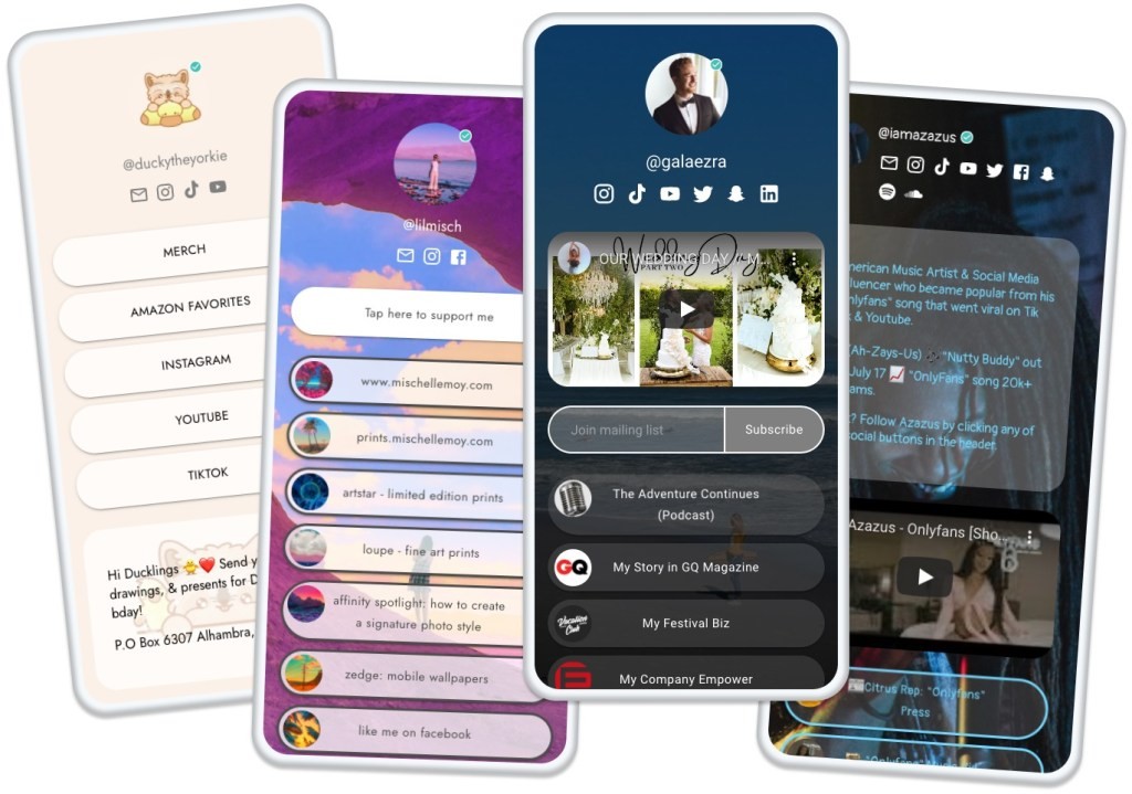 Beacons: Monetize Your Link in Bio - Mobile Website Builder