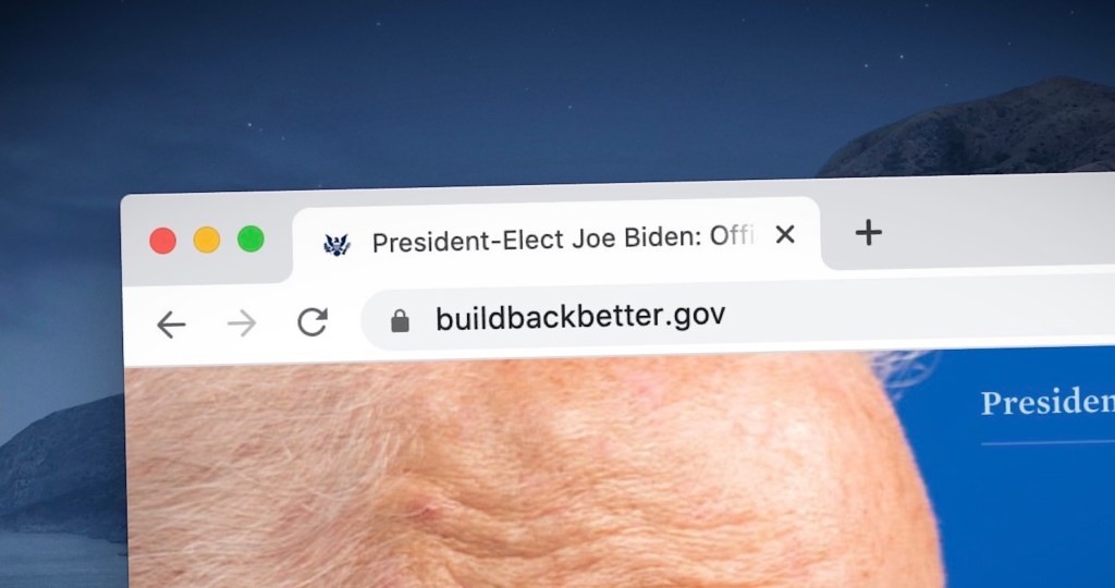 Biden-Harris Transition: Official .gov Domain Launched