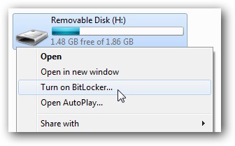 BitLocker To Go: Encrypt Flash Drives in Windows 7