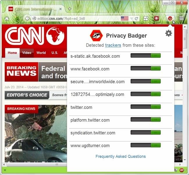 Privacy Badger: Block Spying & Tracking - Browser Extension