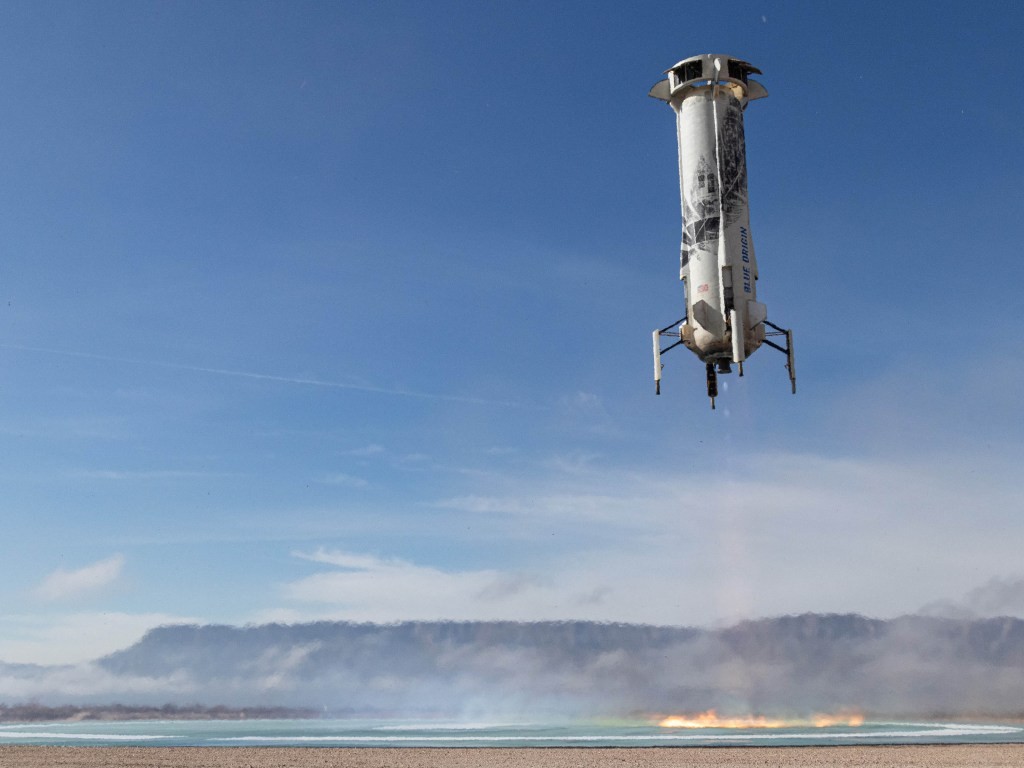 Blue Origin New Shepard Launch: Crew Upgrades for Astronaut Flight
