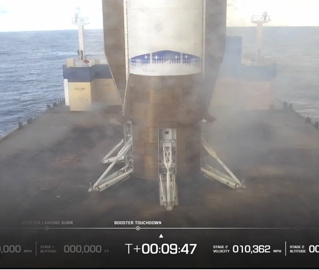 Blue Origin New Glenn Rocket Landing & NASA Launch