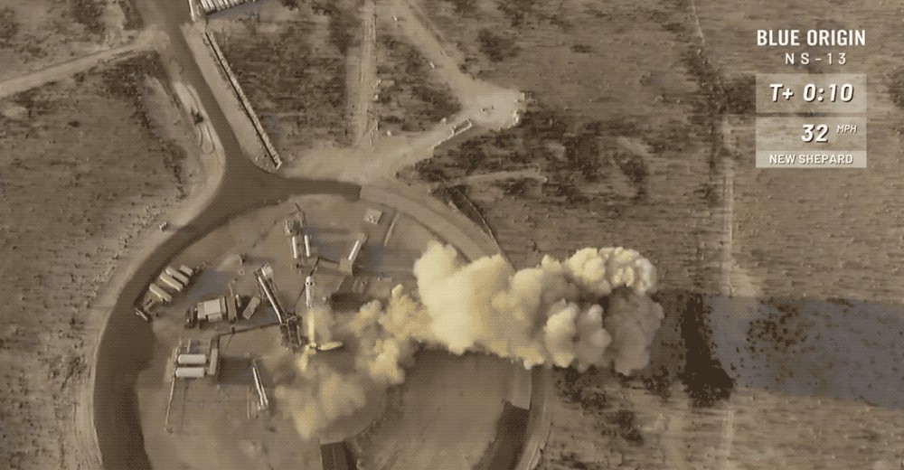 Blue Origin New Shepard Launch & Landing - Booster Payload Success