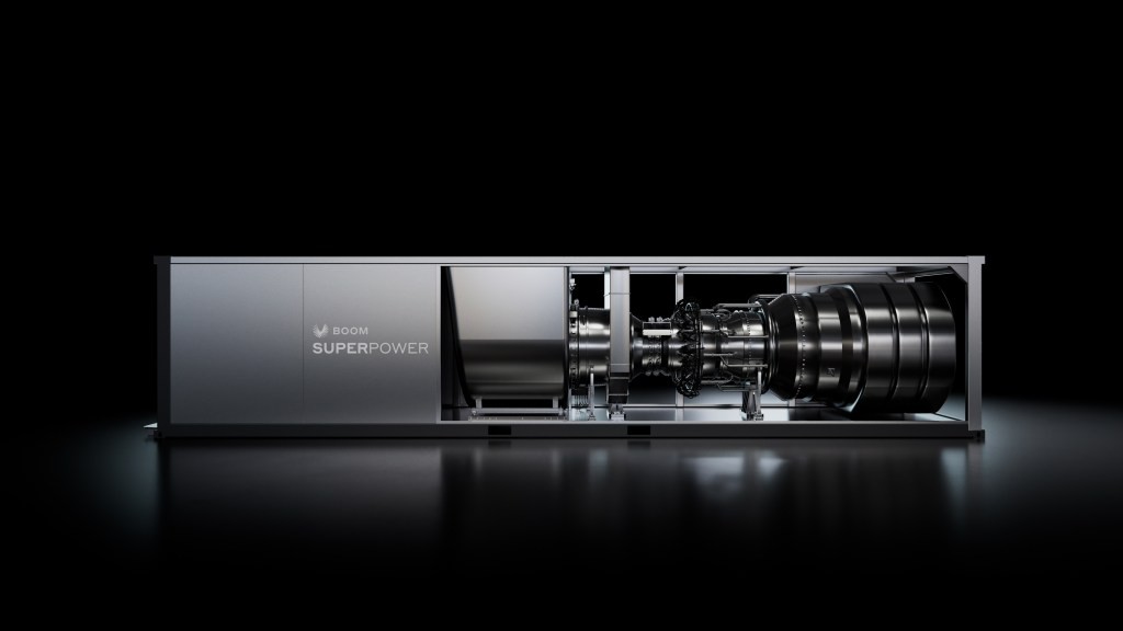 Boom Supersonic Secures $300M for Natural Gas Turbines with Crusoe Data Centers