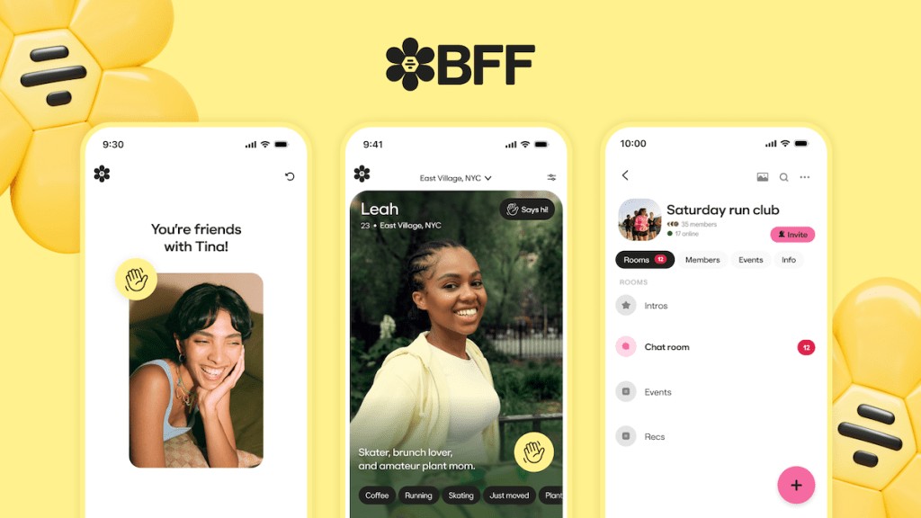 Bumble BFF Update: New Features for Friend Groups & Community