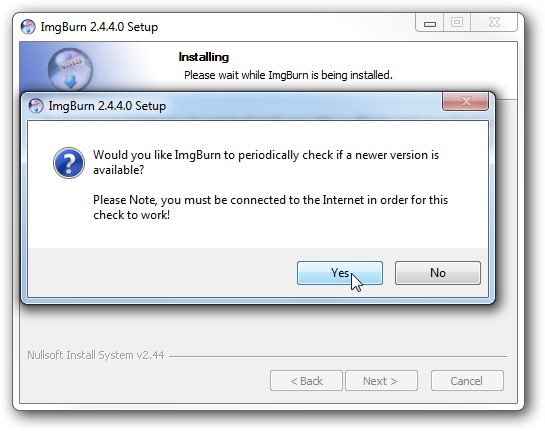 ImgBurn - Free Disc Burning Software