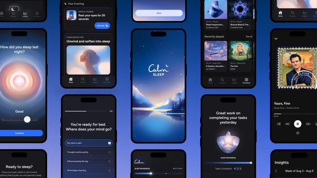 Calm iOS App: Sleep Support & Relaxation