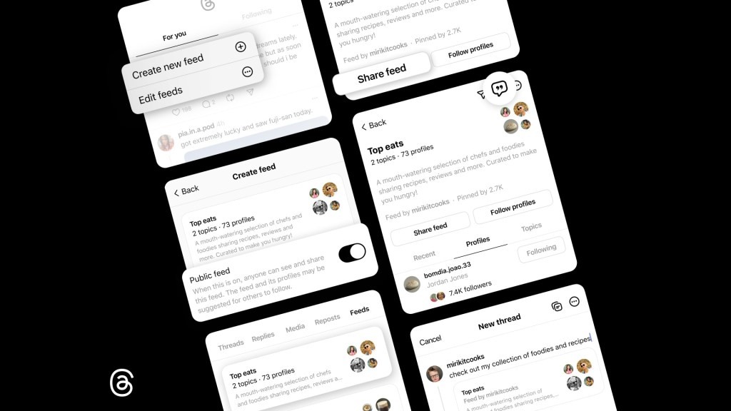 Bluesky & Threads: Public Custom Feeds Now Available