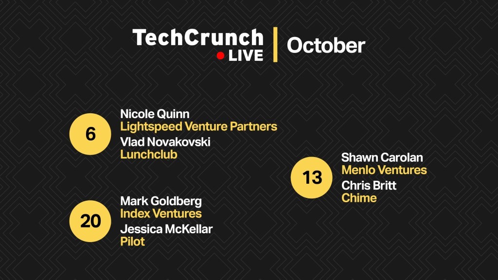 TechCrunch Live Speakers - Extra Crunch Event