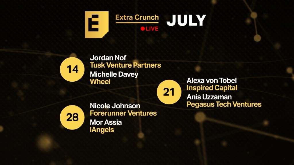 Expert Speakers at Extra Crunch Live | July