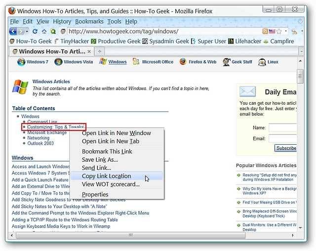 Copy Link Formats in Firefox - Choose What Works for You