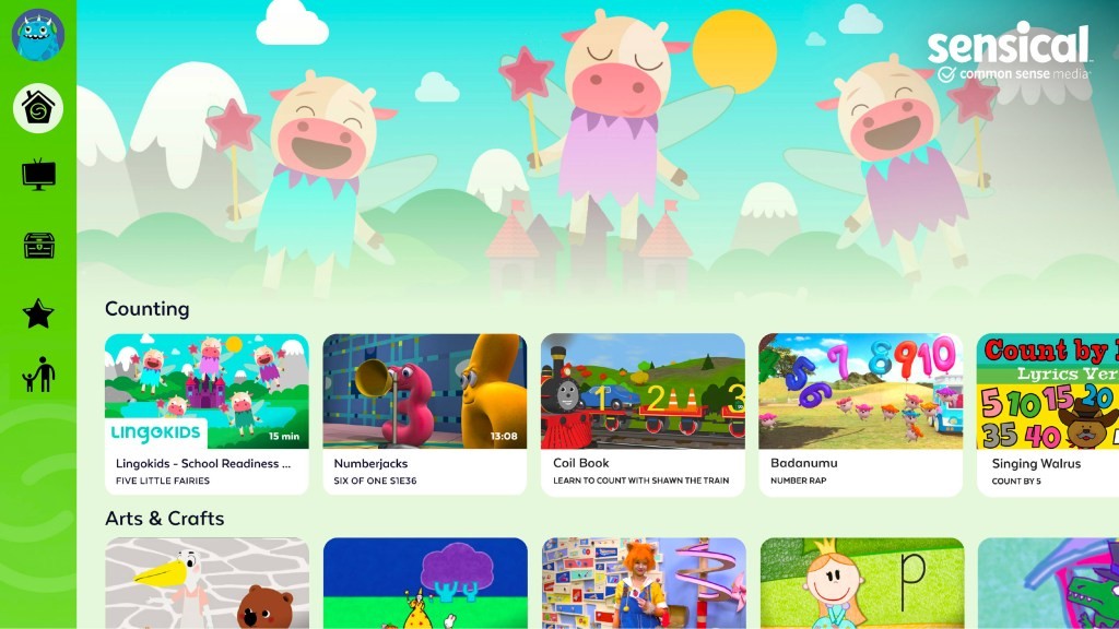 Sensical: Free Streaming for Kids | Common Sense Networks