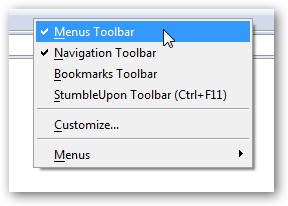 Combine Toolbars in Firefox - Save Space & Customize